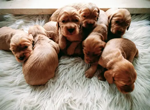 Urocze szczenięta rasy Cocker spaniel 2