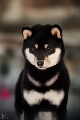 Czarny sezamowy samiec SHIBA 3