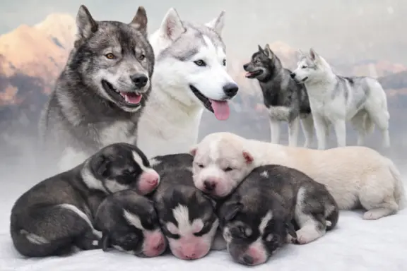 Siberian husky ZKwP/FCI piesek agouti gotowy na nowy dom 4