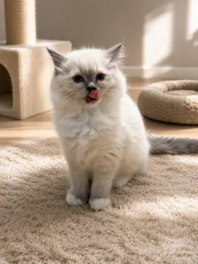 Ragdoll kotka z rodowodem 2