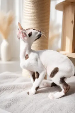 Cornish Rex  kocurek arlekin  gotowy do odbioru rodowód 3