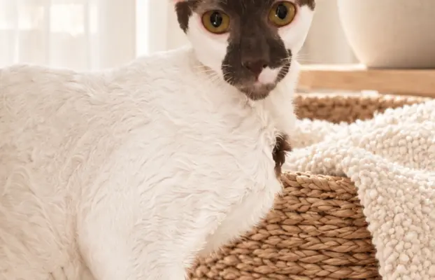 Cornish Rex  kocurek arlekin  gotowy do odbioru rodowód 2